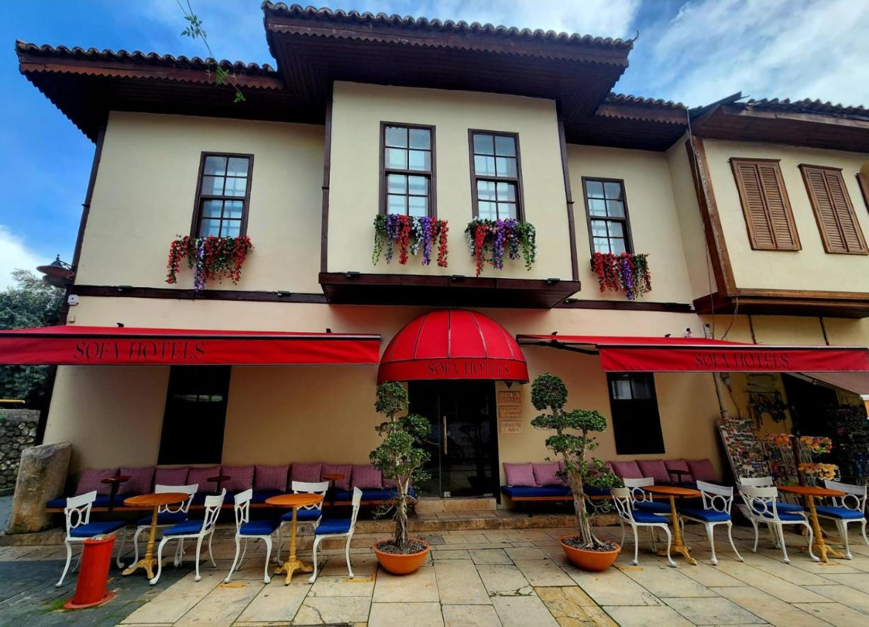 Sofa Hotels Kaleici Antalya Exterior foto